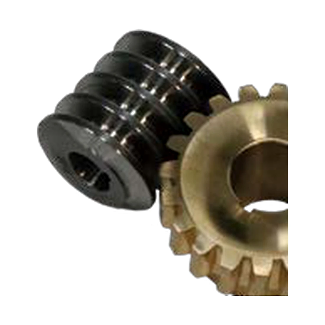 Complementary documented worm drive or mating wheel reference for measuring an existing worm shaft for reverse engineering